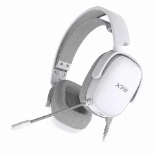 Diadema Gaming Xpg Precog S, Fidelidad 50mm, Microfono, Audio 3d, 3.5mm, Color Blanca